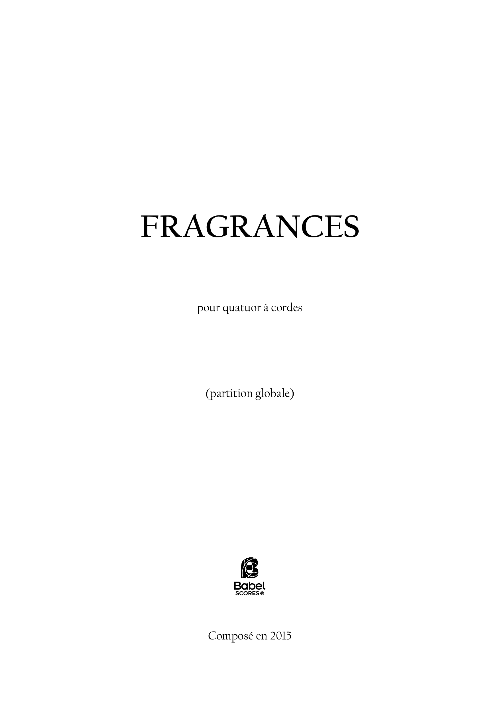 Fragrances first movement A3 z 2 1 73